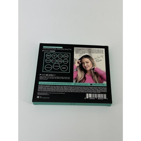 OFRA X HOT MESS MOMMA Cosmetics Mini Mix Face Palette in Unconditional NIB - Picture 4 of 6
